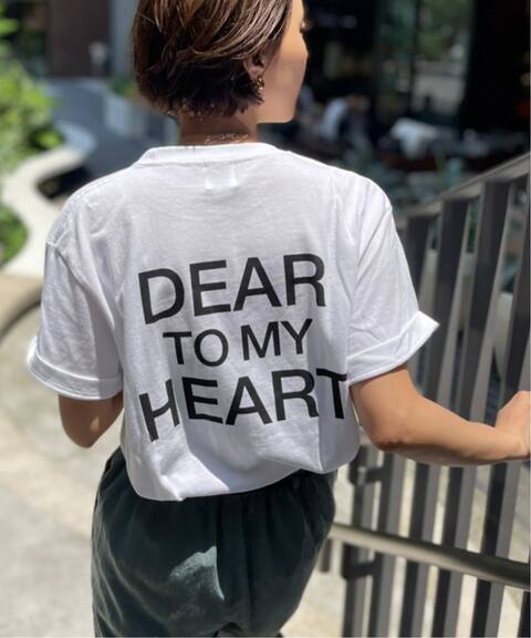 Dear Heartバックロゴt Spick And Span スピック スパン 公式のファッション通販 Baycrew S Store Dear Heartバックロゴt Spick And Span スピック スパン 公式のファッション通販 Baycrew S Store
