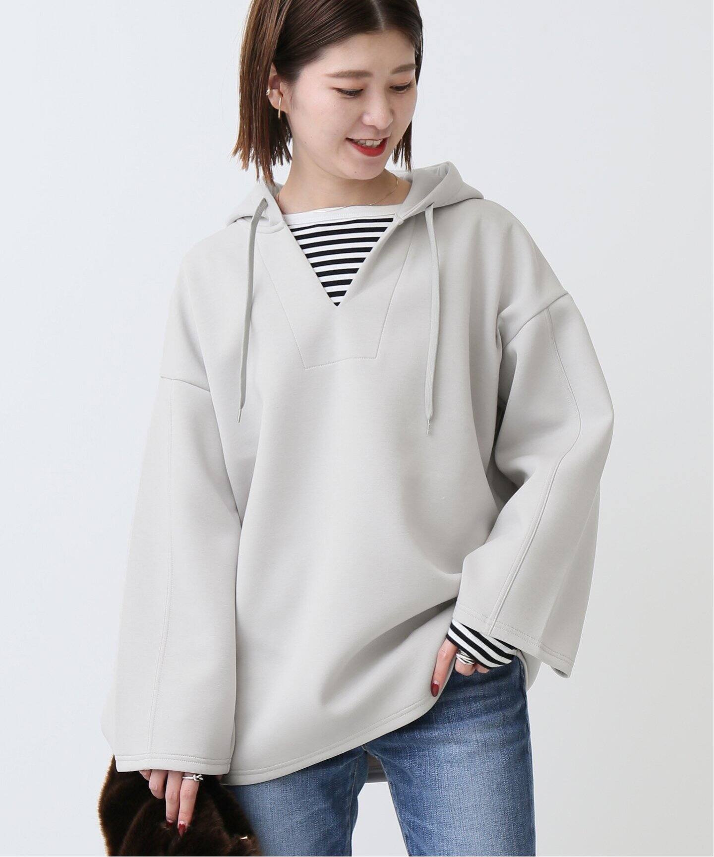 ダンボールフードプルオーバー（パーカー）｜Spick and Span（スピック  