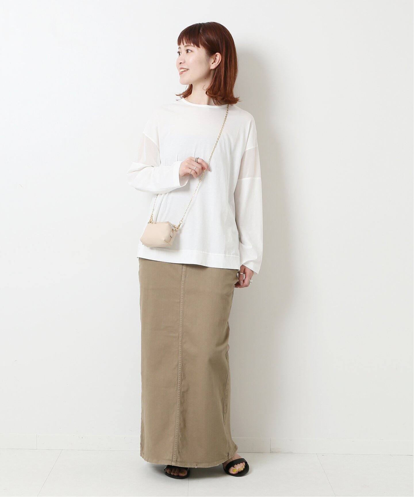 MAISON CHANTOISE】ハイドピークロングスリーブトップ◇|Spick and 格安オンラインストア ロングスリーブT CHANTOISE MAISON Tシャツ/カットソー(七分/長袖)