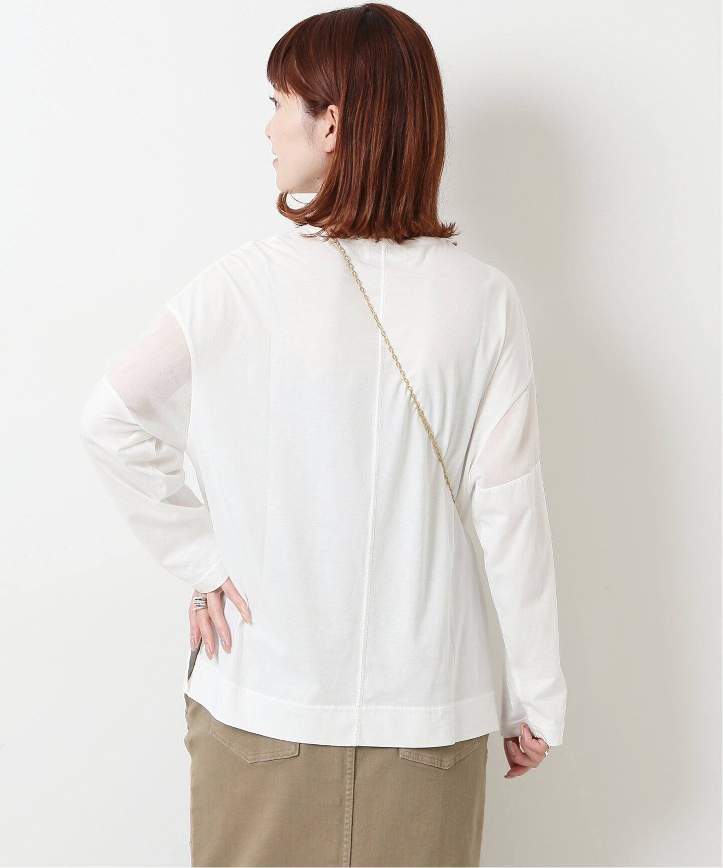 MAISON CHANTOISE】ハイドピークロングスリーブトップ◇|Spick and 格安オンラインストア ロングスリーブT CHANTOISE MAISON Tシャツ/カットソー(七分/長袖)