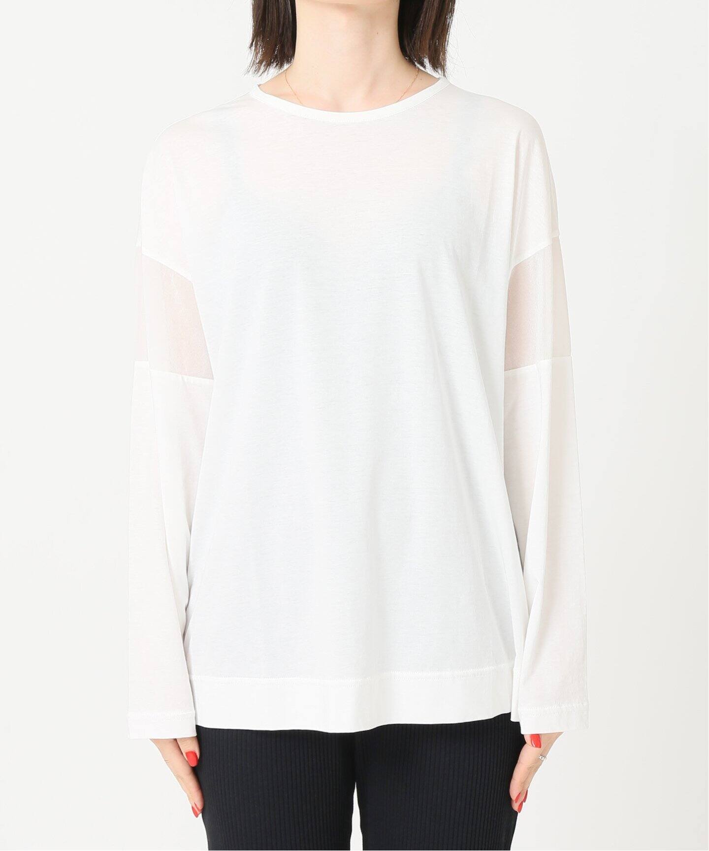 MAISON CHANTOISE】ハイドピークロングスリーブトップ◇|Spick and 格安オンラインストア ロングスリーブT CHANTOISE MAISON Tシャツ/カットソー(七分/長袖)