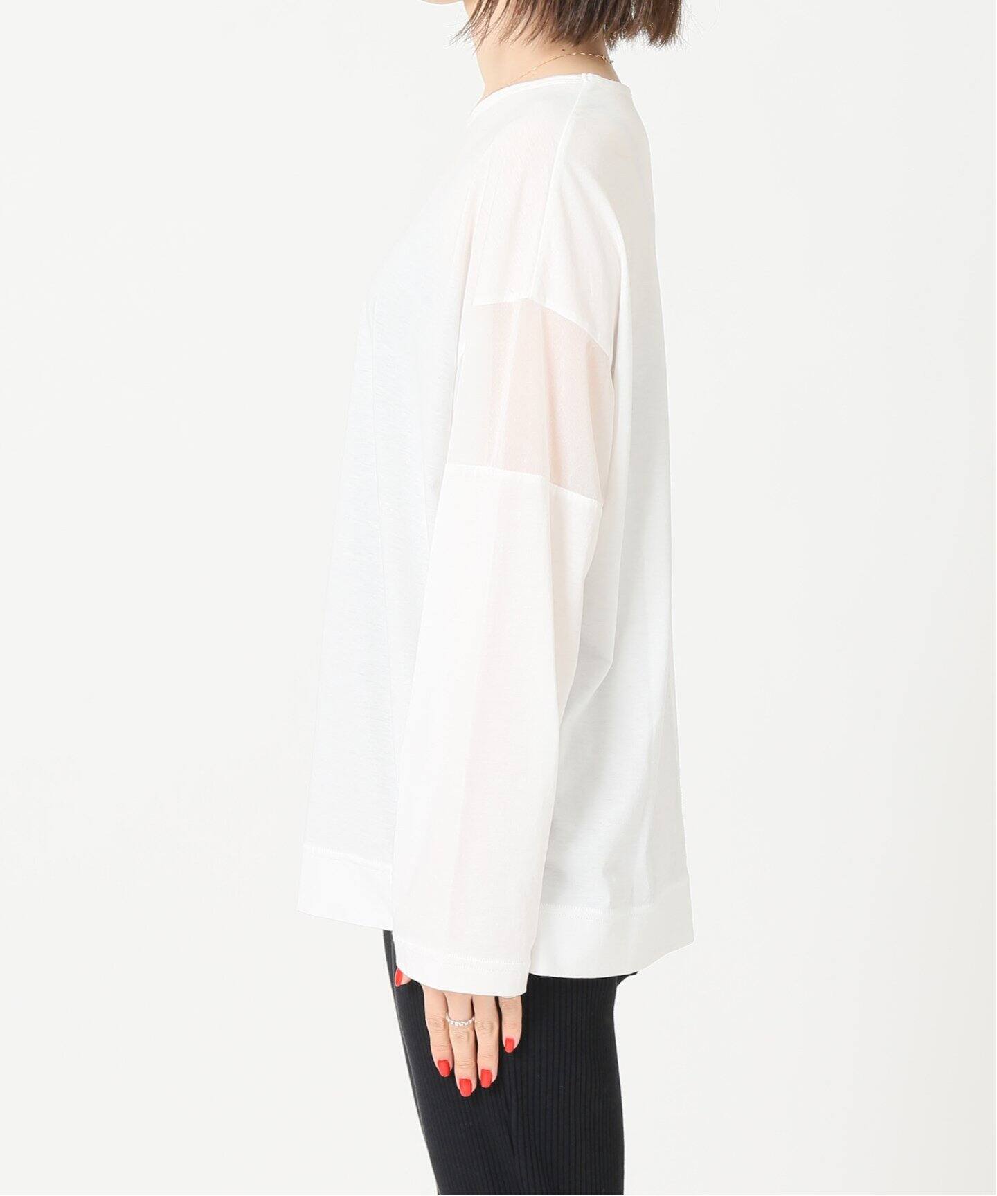 MAISON CHANTOISE】ハイドピークロングスリーブトップ◇|Spick and 格安オンラインストア ロングスリーブT CHANTOISE MAISON Tシャツ/カットソー(七分/長袖)