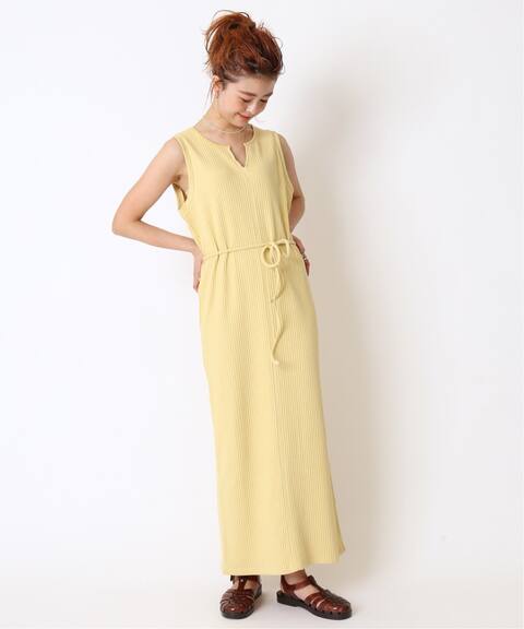 Iラインカットマキシワンピース U By Spick Span ユーバイスピックアンドスパン 公式のファッション通販 Baycrew S Store