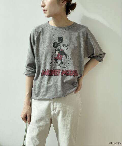 Mickey ヴィンテージラグランt Framework フレームワーク 公式のファッション通販 Baycrew S Store