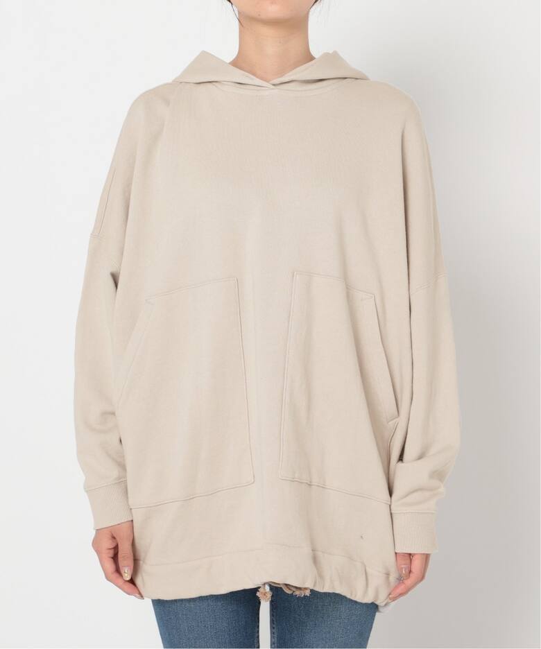 スウェットフードポンチョ◇（Tシャツ／カットソー）｜FRAMeWORK  