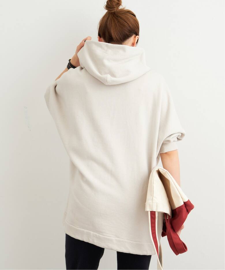 スウェットフードポンチョ◇（Tシャツ／カットソー）｜FRAMeWORK  