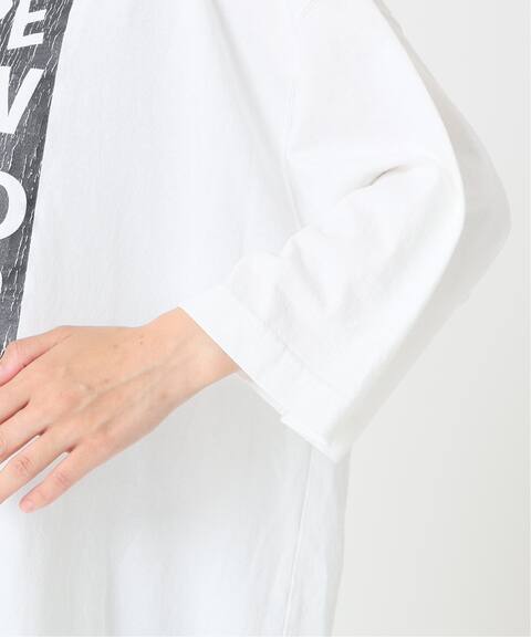 モノトーンダメージプリントtシャツ Framework フレームワーク 公式のファッション通販 Baycrew S Store