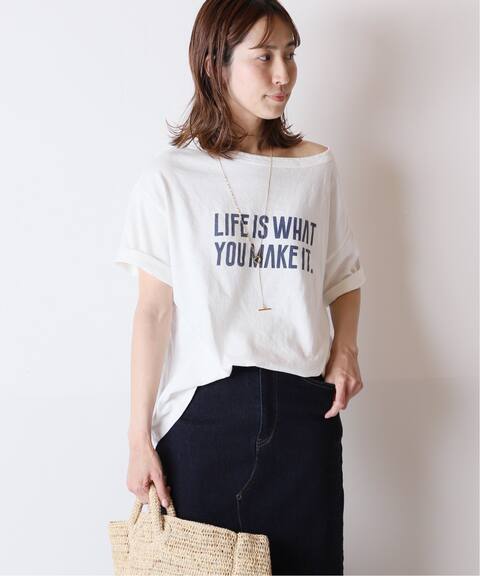 ヴィンテージ天竺ロゴtシャツ Framework フレームワーク 公式のファッション通販 Baycrew S Store