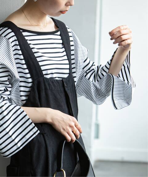 クレイジーパターンボーダートップス Noble ノーブル 公式のファッション通販 Baycrew S Store