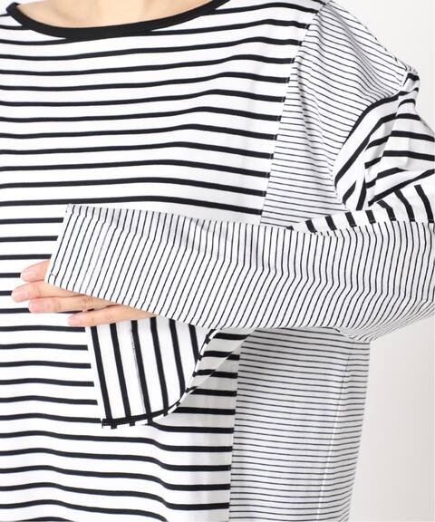 クレイジーパターンボーダートップス Noble ノーブル 公式のファッション通販 Baycrew S Store