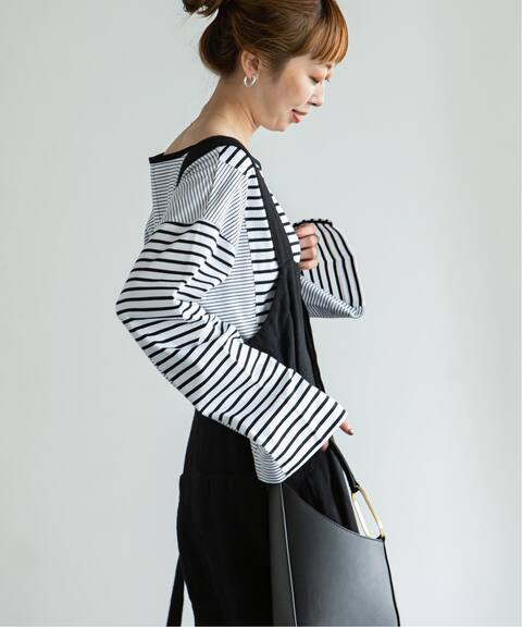 クレイジーパターンボーダートップス Noble ノーブル 公式のファッション通販 Baycrew S Store