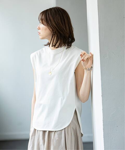 追加 Oud コットンノースリーブtシャツ Noble ノーブル 公式のファッション通販 21070250001310 Baycrew S Store