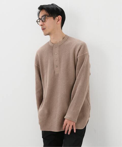 La Boucle ヘンリーネック ワッフル カットソー Edifice エディフィス 公式のファッション通販 Baycrew S Store La Boucle ヘンリーネック ワッフル カットソー Edifice エディフィス 公式のファッション通販 Baycrew S Store