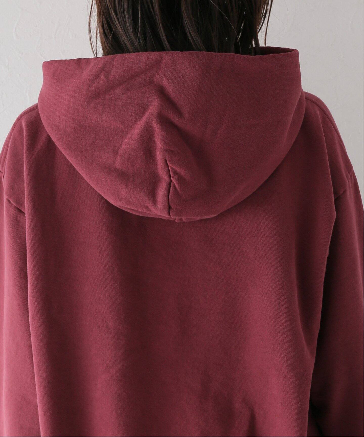 SPORTY&RICH/スポーティアンドリッチ】SERIF LOGO HOODIE：パーカー  