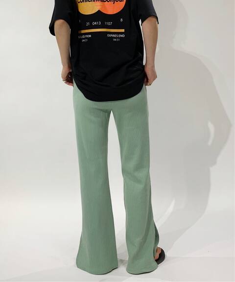 スリットリブフレアパンツ Oriens Journal Standard オリエンス ジャーナルスタンダード 公式のファッション通販 Baycrew S Store