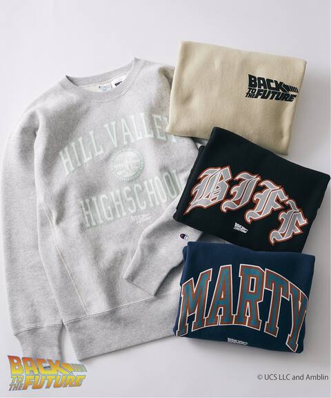 Champion Back To The Future 別注リバースウィーブ クルー Bttf Journal Standard Relume ジャーナルスタンダード レリューム 公式のファッション通販 Baycrew S Store