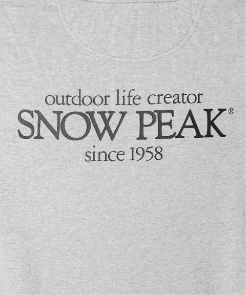 Snow Peak スノーピーク 別注 Classic ロゴプリント スウェット Journal Standard Relume ジャーナルスタンダード レリューム 公式のファッション通販 21070465000830 Baycrew S Store