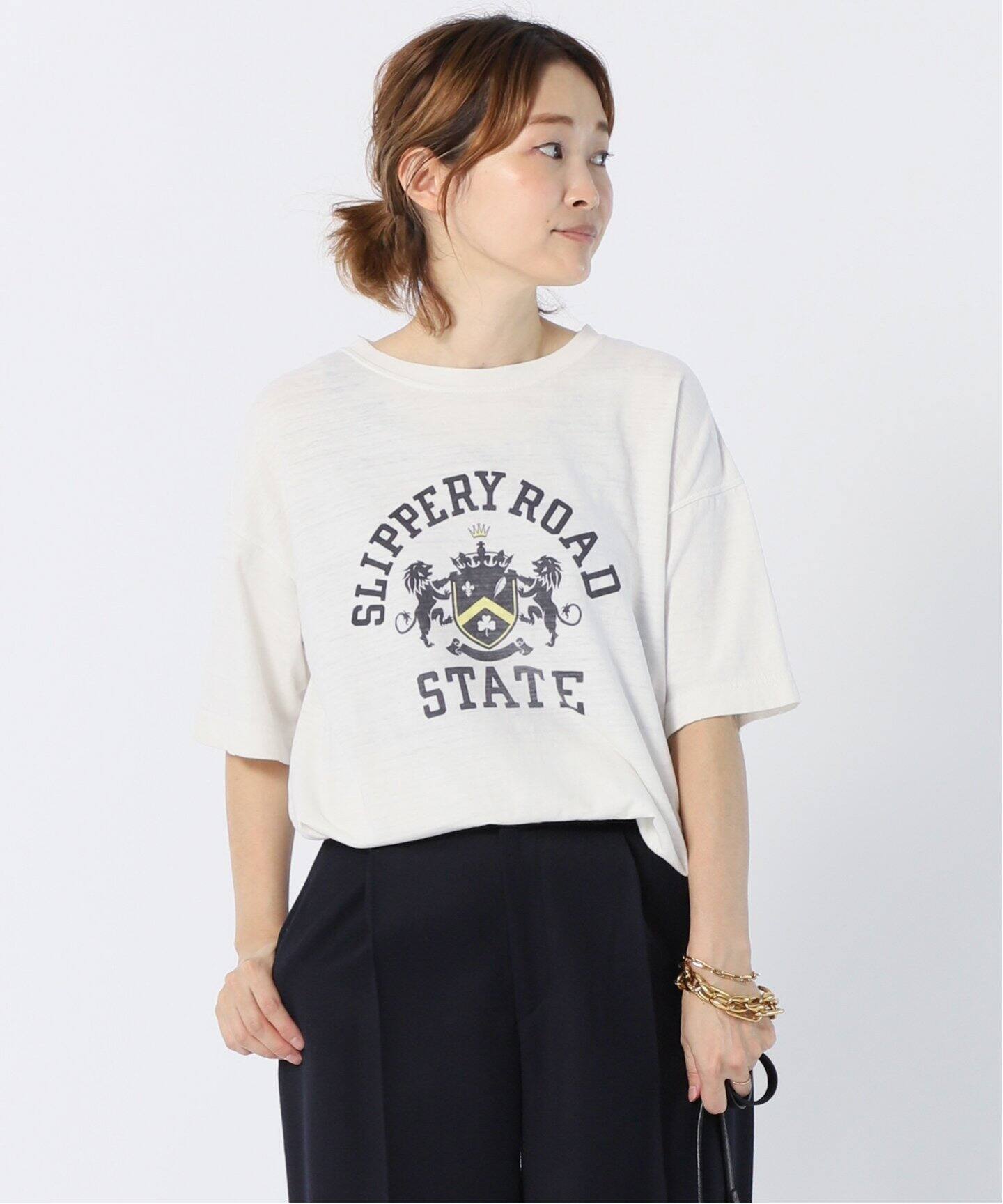 プリント 半袖Tシャツ（Tシャツ／カットソー）｜Deuxieme Classe  