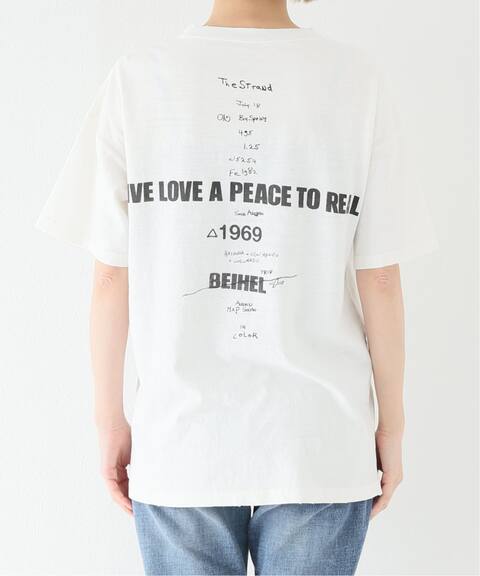 Love A Peace バックプリントtシャツ Deuxieme Classe ドゥーズィエム クラス 公式のファッション通販 Baycrew S Store