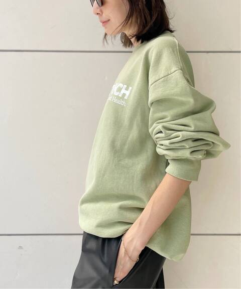 Sporty Rich スポーティアンドリッチ Science Crewneck Pullover L Appartement アパルトモン 公式の ファッション通販 Baycrew S Store