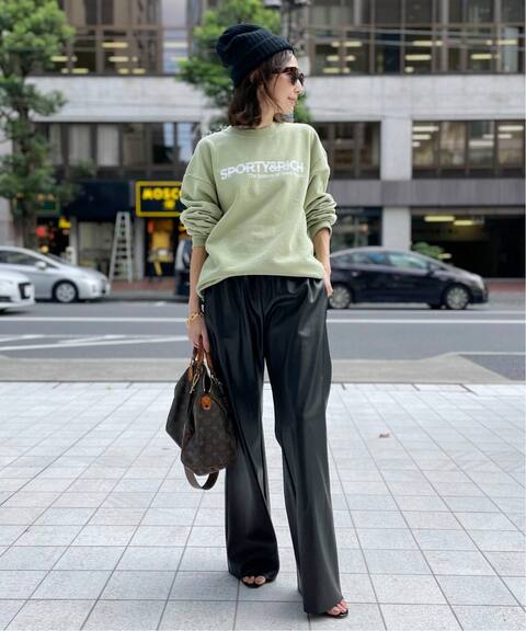 Sporty Rich スポーティアンドリッチ Science Crewneck Pullover L Appartement アパルトモン 公式の ファッション通販 Baycrew S Store