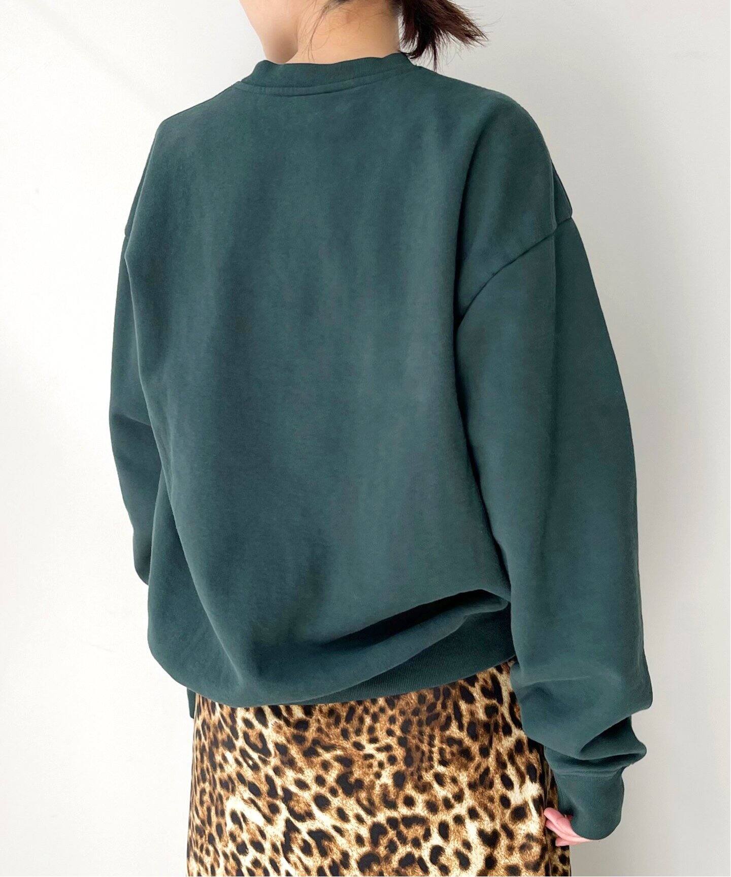 SPORTY&RICH/スポーティアンドリッチ】SERIF LOGO CREWNECK（パーカー 
