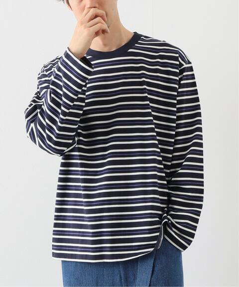 Uru ウル Crew Neck L S Border Tee Wism ウィズム 公式のファッション通販 Baycrew S Store