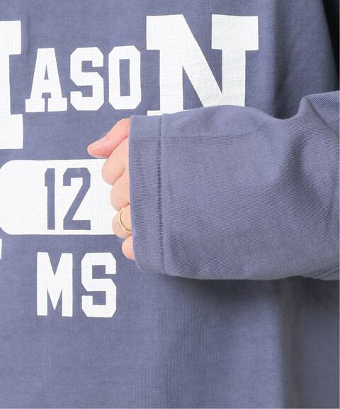 Mason Journal Standard 別注 フットボール ロングtシャツ2 Journal Standard ジャーナルスタンダード 公式のファッション通販 Baycrew S Store