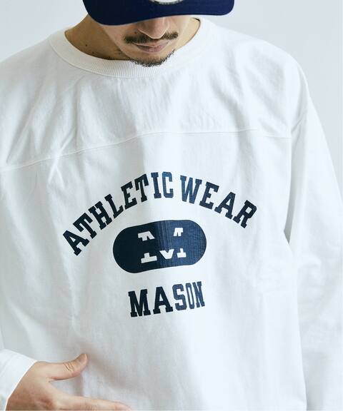 Mason Journal Standard 別注 フットボール ロングtシャツ2 Journal Standard ジャーナルスタンダード 公式のファッション通販 Baycrew S Store