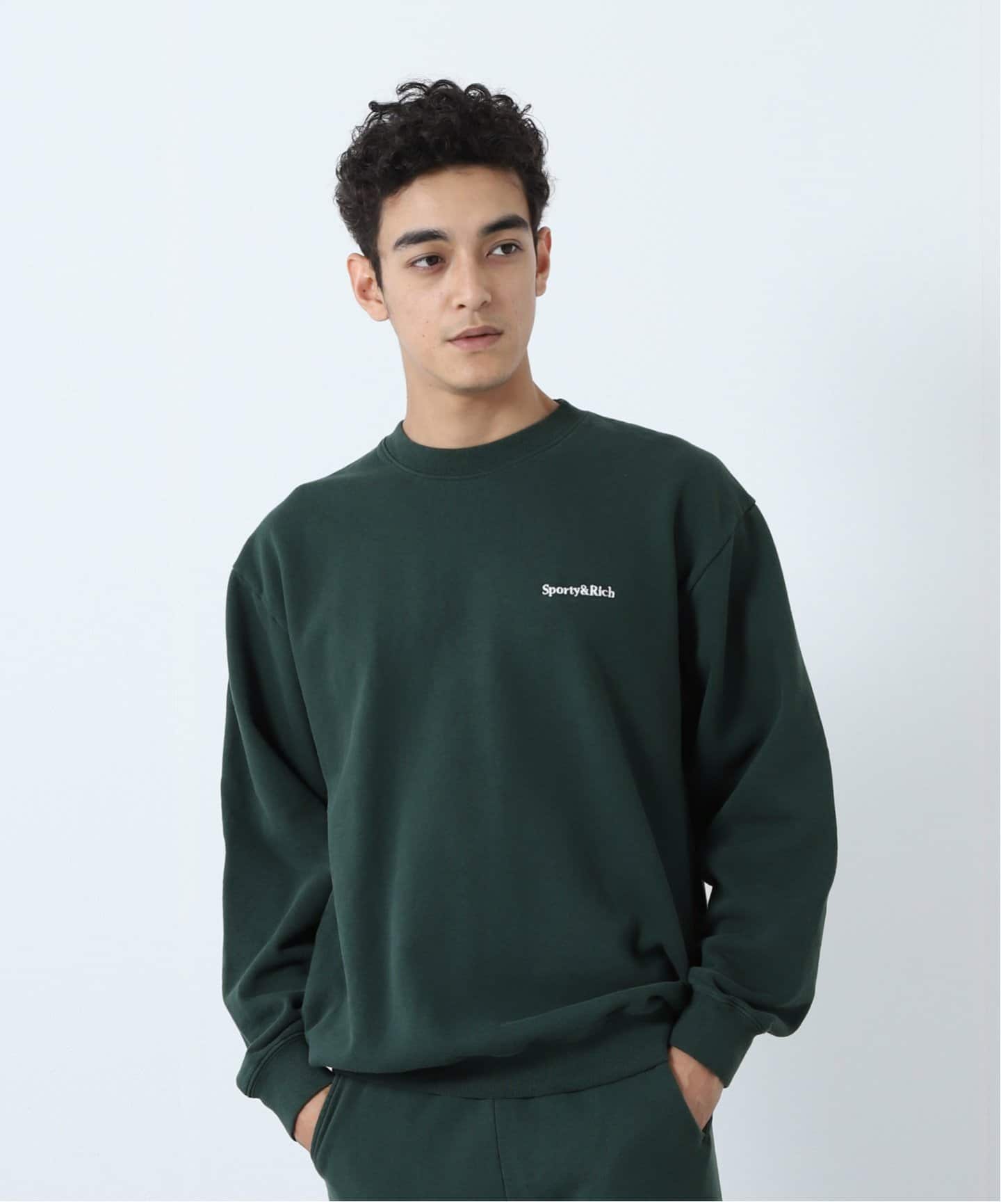 Sporty & Rich スウェット Sサイズ クリーム色