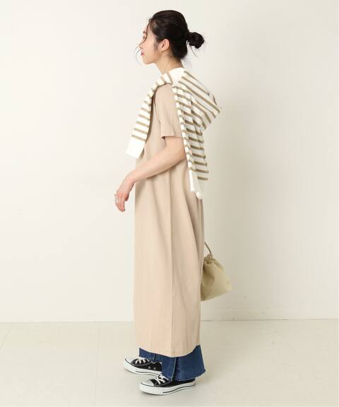 五分袖 度詰めワンピース B C Stock ベーセーストック 公式のファッション通販 Baycrew S Store