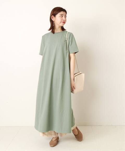 五分袖 度詰めワンピース B C Stock ベーセーストック 公式のファッション通販 Baycrew S Store