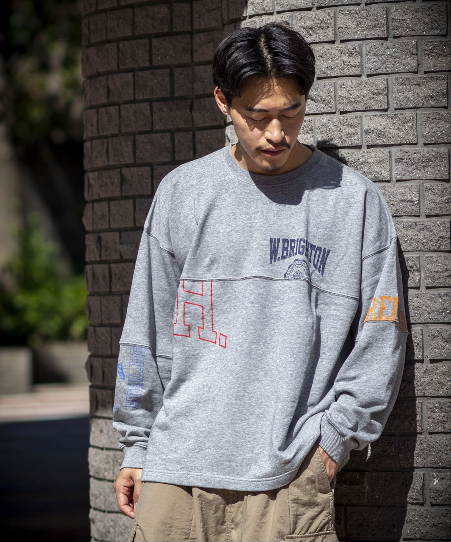 今週の新着アイテム WC] REMAKE COLLEGE ロングスリーブ Tシャツ（Tシャツ トップス