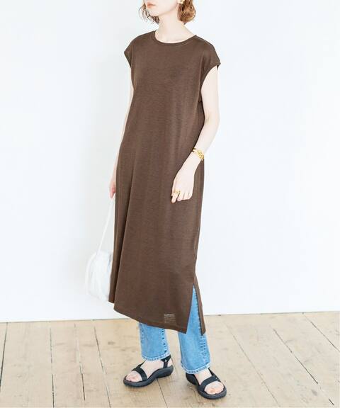 麻ノースリーブワンピース Iena イエナ 公式のファッション通販 Baycrew S Store