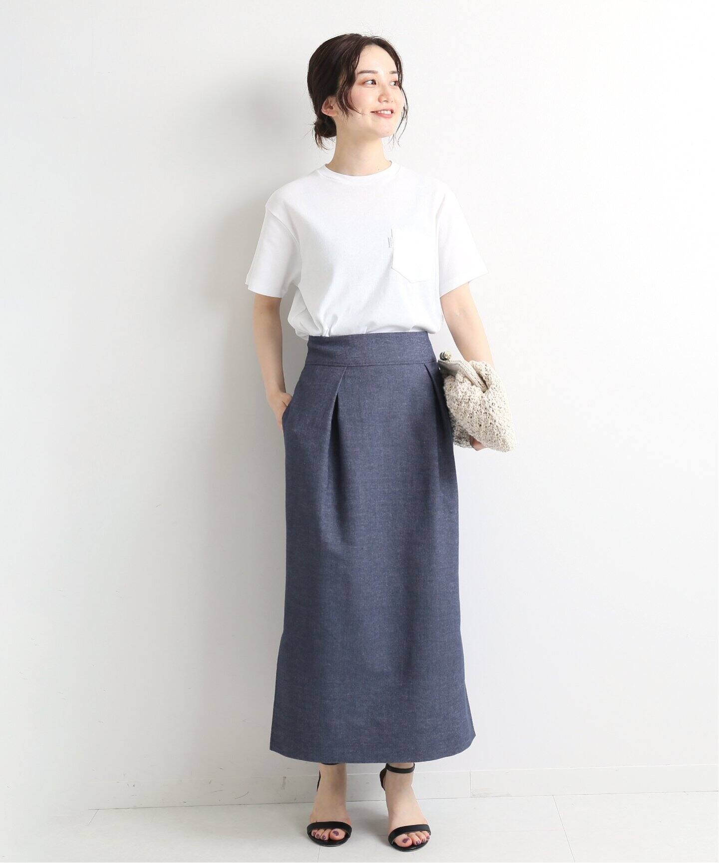MADISONBLUE/マディソンブルー】IENA 別注 ポケット Tシャツ◇|IENA
