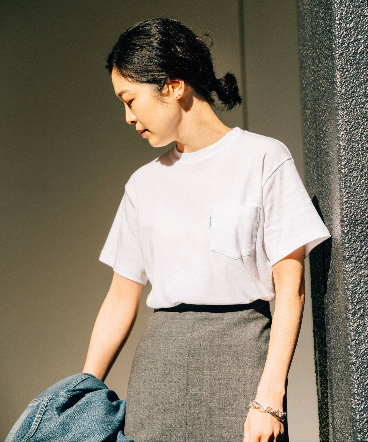 MADISONBLUE/マディソンブルー】IENA 別注 ポケット Tシャツ◇|IENA