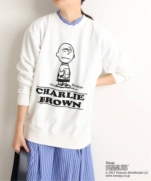 Peanuts ピーナッツ ヴィンテージスウェット Slobe Iena スローブ イエナ 公式のファッション通販 Baycrew S Store