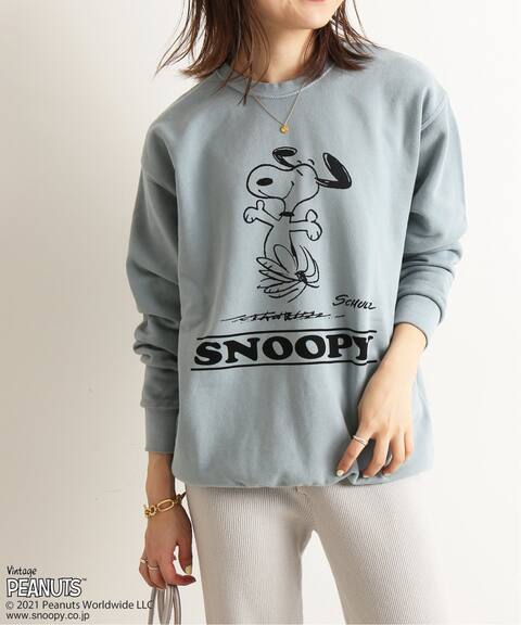 Peanuts ピーナッツ ヴィンテージスウェット Slobe Iena スローブ イエナ 公式のファッション通販 Baycrew S Store Peanuts ピーナッツ ヴィンテージスウェット Slobe Iena スローブ イエナ 公式のファッション通販 Baycrew S Store