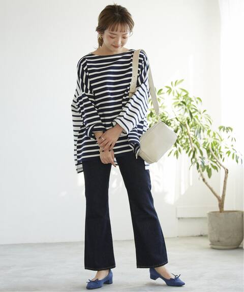 デラヴェクレイジーボーダープルオーバー Slobe Iena スローブ イエナ 公式のファッション通販 Baycrew S Store