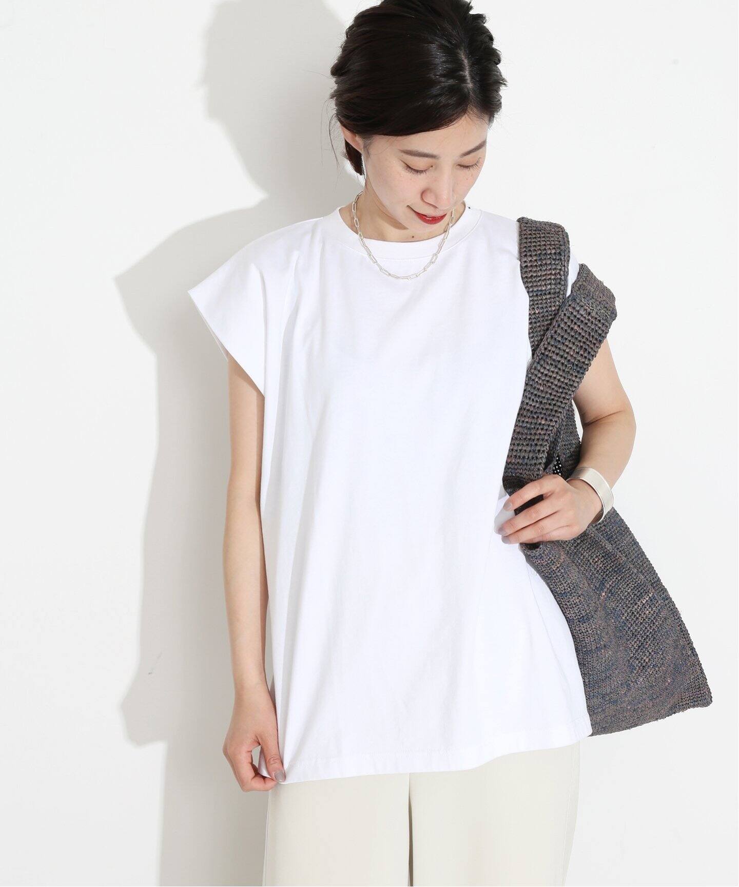 COGTHEBIGSMOKE/コグ ザ ビッグスモーク】TUCK IN SLEEVE トップス ...