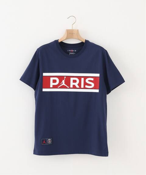 Jordan Paris Saint Germain ワードマーク S S Tシャツ Paris Saint Germain パリサンジェルマン 公式のファッション通販 Baycrew S Store