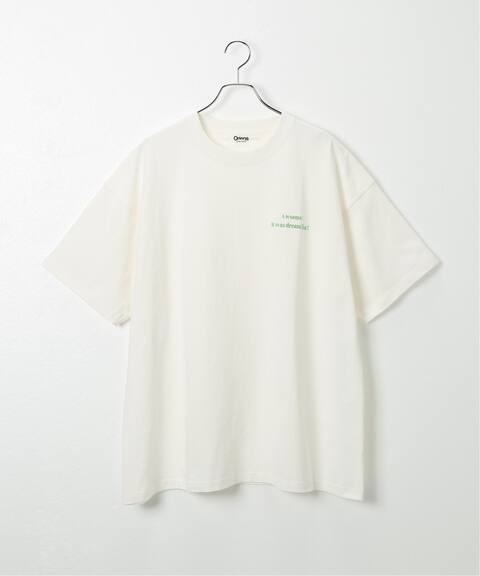 ユニセックス エモーショナルメッセージ Tシャツ Oriens Journal Standard オリエンス ジャーナルスタンダード 公式の ファッション通販 Baycrew S Store