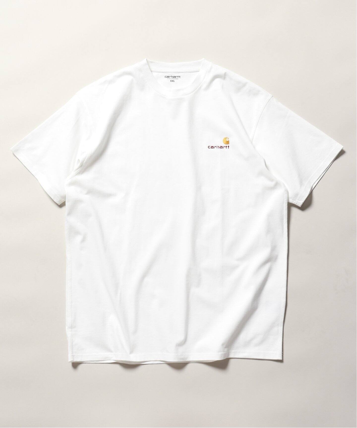 CARHARTT/ カーハート】 S/S AMERICAN SCRIPT ロゴ刺繍 Tシャツ CARHARTT/ カーハート】 S/S AMERICAN SCRIPT ロゴ刺繍 Tシャツ