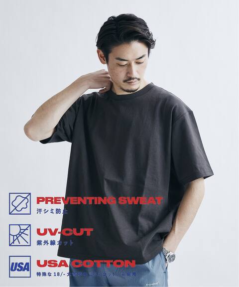 汗染み防止 Uvカット Usaコットン ヘビーウェイト Tシャツ Journal Standard ジャーナルスタンダード 公式のファッション通販 Baycrew S Store
