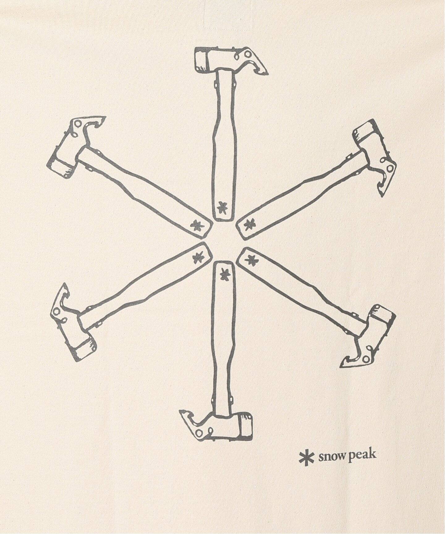 Snow Peak×JOURNAL STANDARD】 別注 リサイクルコットン 野遊び T 