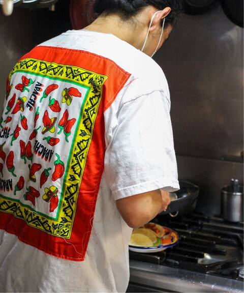 Apache Salsa Knit Red バンダナtシャツ Journal Standard ジャーナルスタンダード 公式のファッション通販 Baycrew S Store