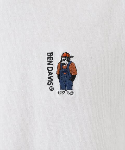 Ben Davis ベンデイビス Mini Gorilla 刺繍tシャツ B C Stock ベーセーストック 公式のファッション通販 Baycrew S Store