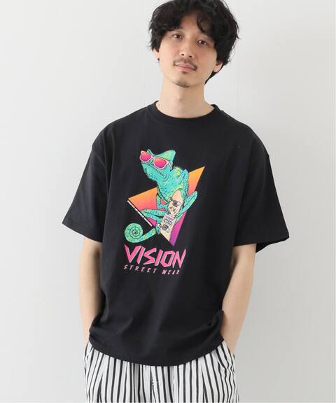 Vision Street Wear ビジョンストリートウェア 別注 Chameleon Tシャツ B C Stock ベーセーストック 公式のファッション通販 Baycrew S Store