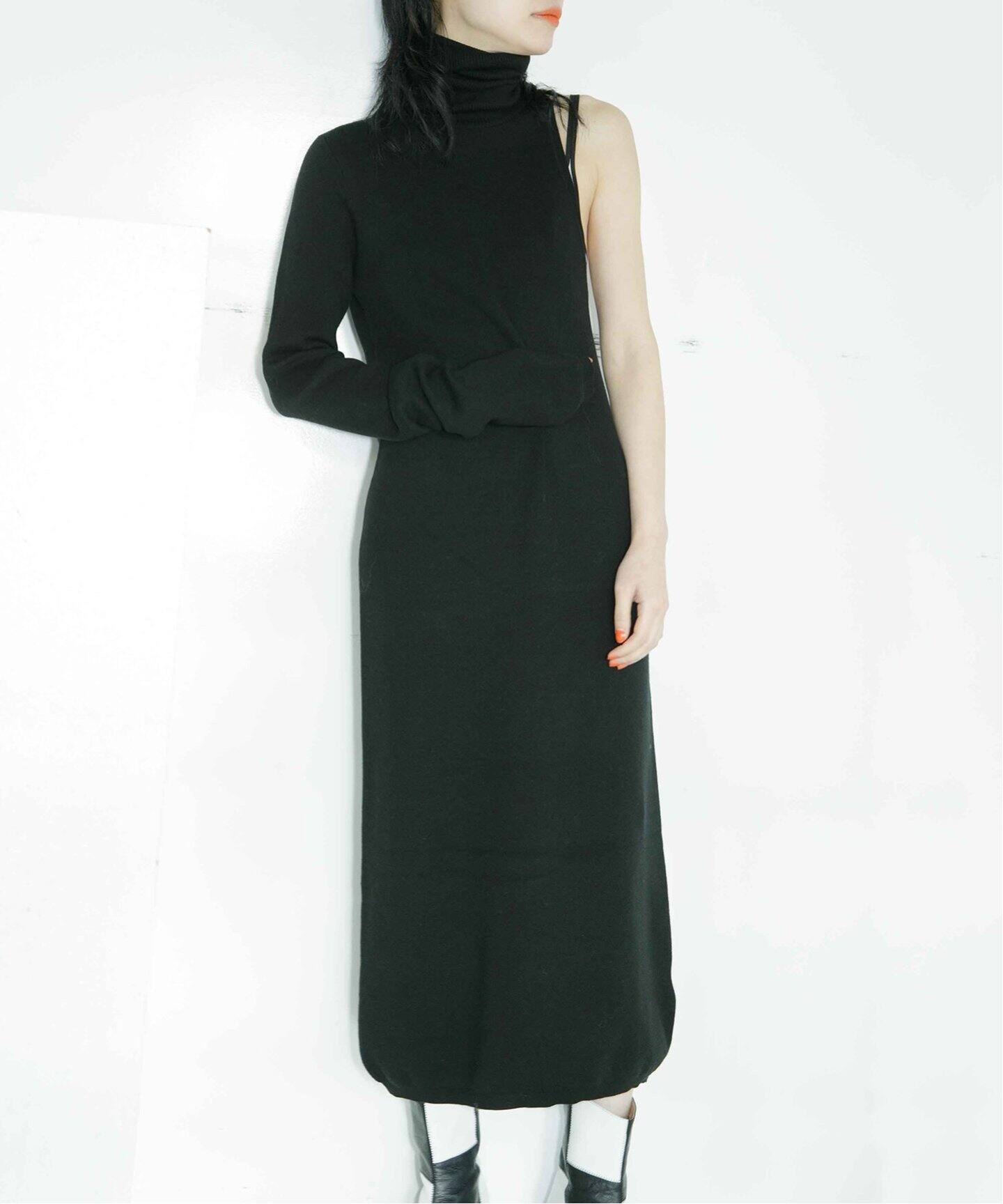 rena semba for CITYSHOP】ONE SHOULDER DRESS：ワンピース 