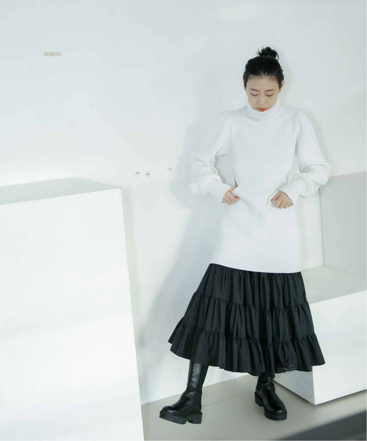 rena semba for CITYSHOP】MINI DRESS：ワンピース（ニット／セーター 